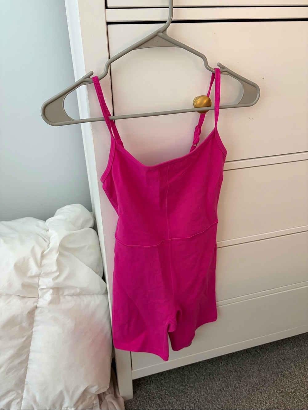 Aritzia Wilfred Hot Pink One-Piece Romper